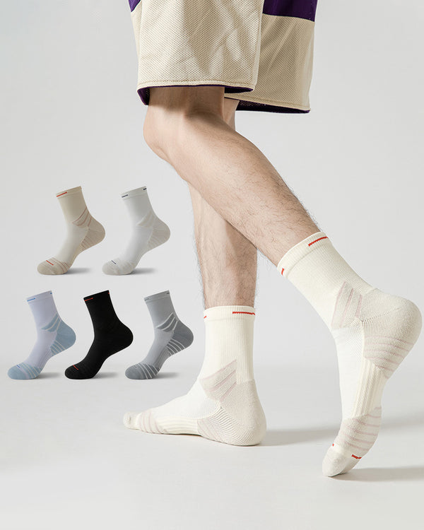 Performance Basketball Socks – Cushioned & Non-Slip