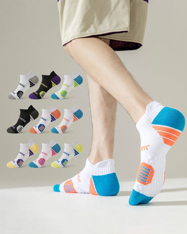 Cushioned Sports Towel Socks with Arch Support