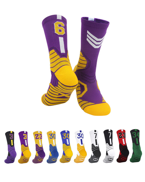 Breathable Basketball Crew Socks