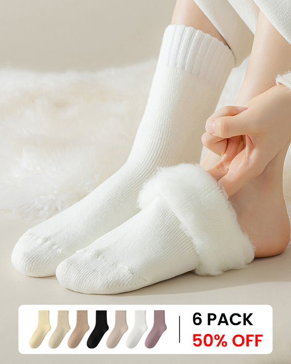 Women's Fleece-Lined Mid-Calf Socks