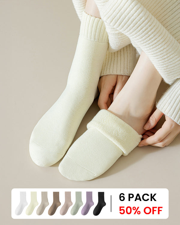 Women's Thick Terry Mid-Calf Socks