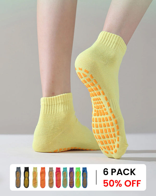 Adult Anti-Slip Mid-Calf Socks