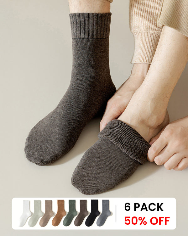 Men's Thick Terry Mid-Calf Socks